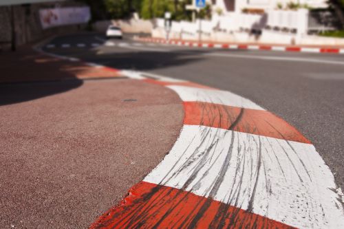 Formel 1 Rennstrecke in Monaco