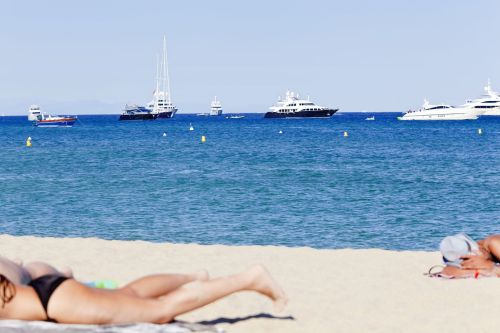 Plage Pampelonne in St Tropez