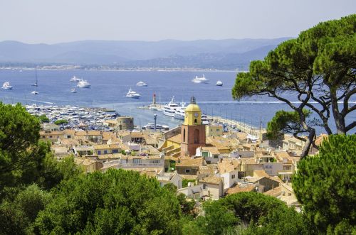 Saint Tropez und Bucht